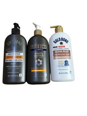Gold Bond lotion lot of 3 bottles 14 oz per each